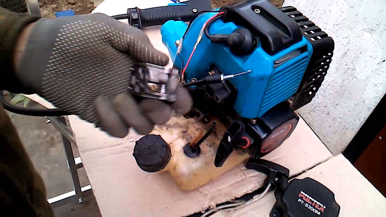 Не заводится китайская мотокоса.Диагностика и ремонт.