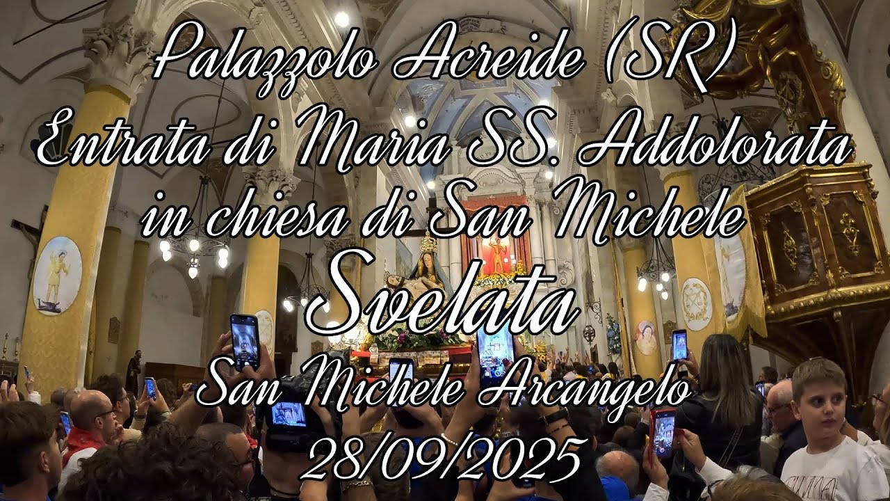 Svelata di San Michele Arcangelo - Palazzolo Acreide (SR) - 28/09/2025