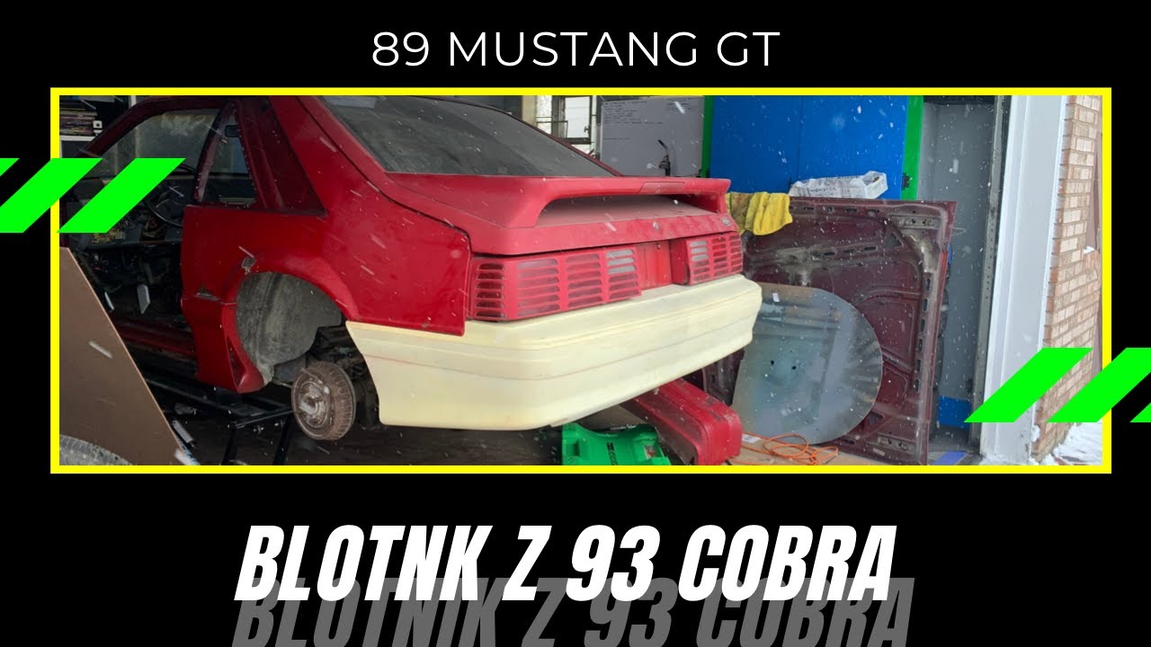 6- Blotnik z 93 COBRA na moim Mustangu