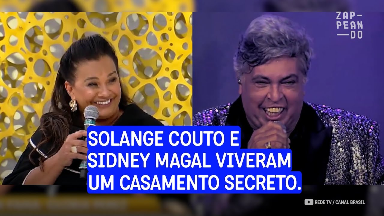 Você sabia que Solange Couto e Sidney Magal já foram casados?