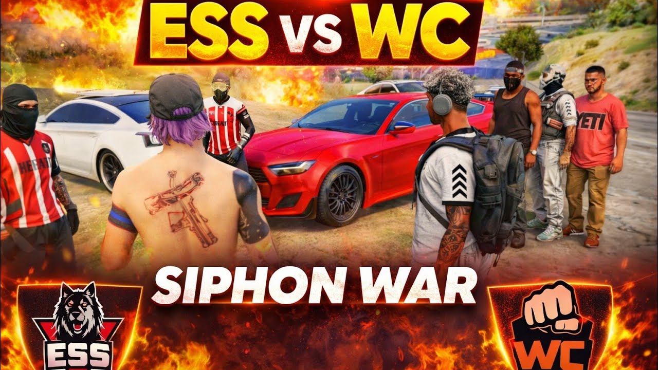 ESS vs WC 🔥 Siphon War/tadka clips/Soulcity 2.0 by EchoRP HIGHLIGHT #s8ul 