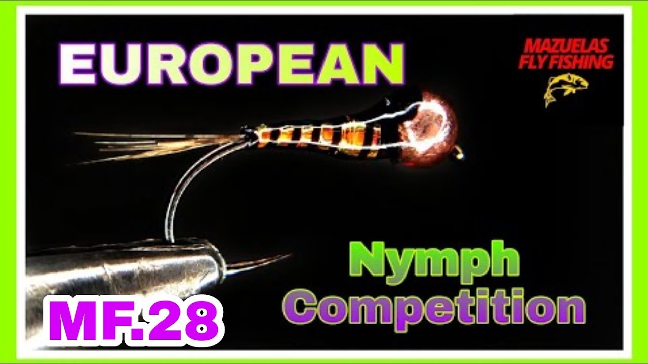 Montaje Ninfa Perdigón Competición.European Nymph Fly Tying