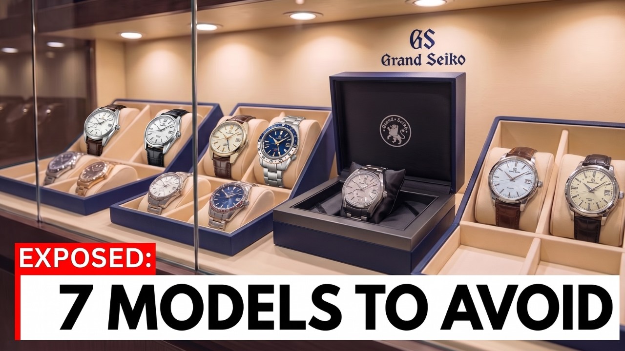 7 Grand seiko Models You Should NEVER Buy !