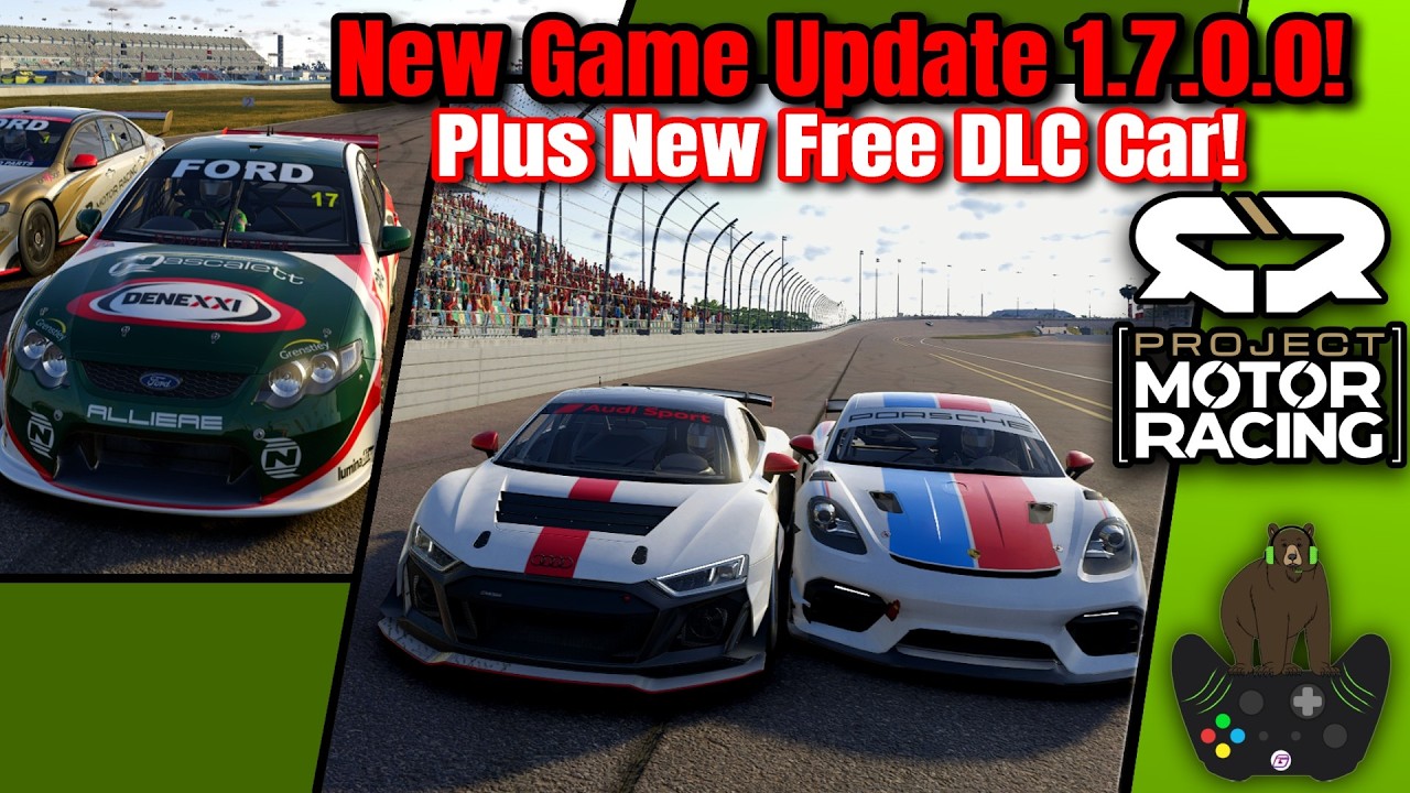 Совершенно новое обновление GT4 и бесплатный DLC-автомобиль для Project Motor Racing! | TheCombus...