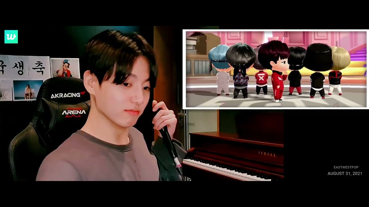 Jungkook - 'Mic Drop' feat Tiny Tan Weverse Live 8/31/21