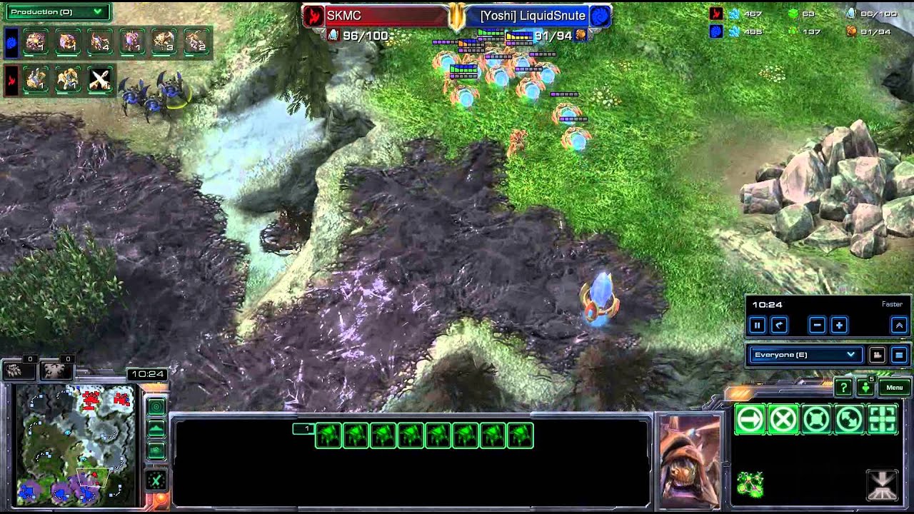 HD Starcraft 2 MC v Snute PvZ g1