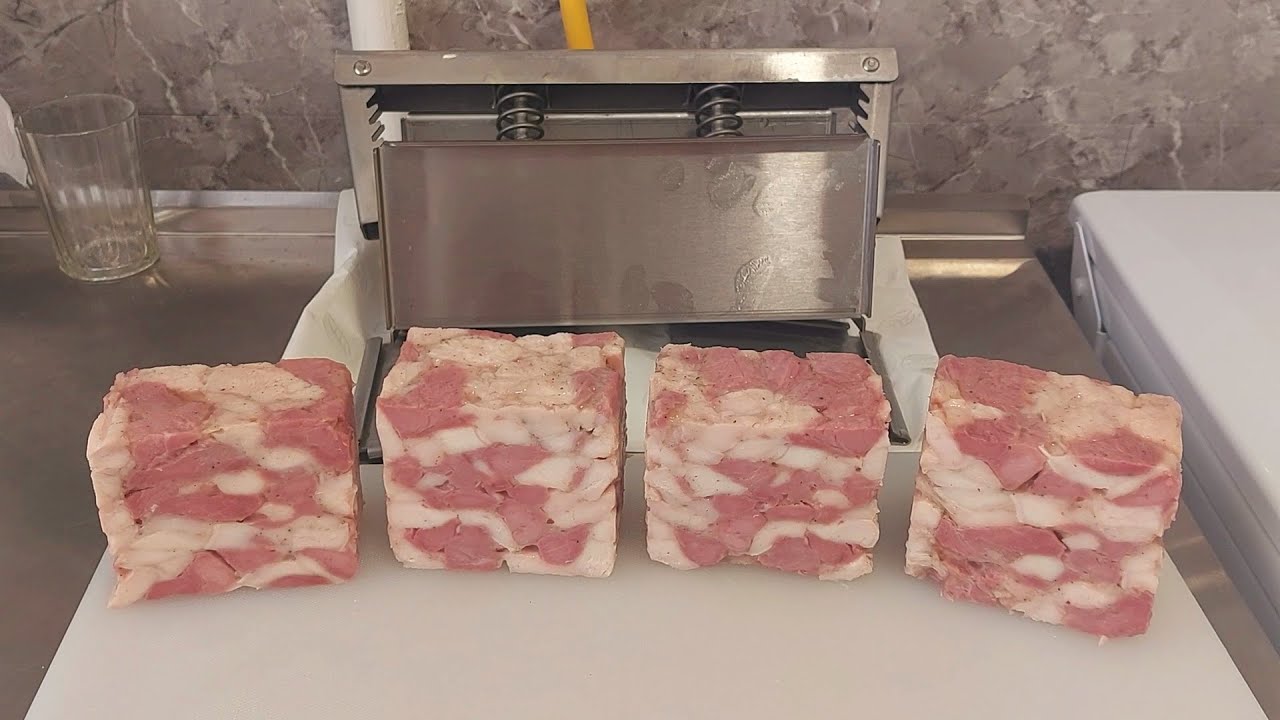 Вкусный Подробный Рецепт Домашней ветчины из индейки и курицы в пресс форме методом су вид.