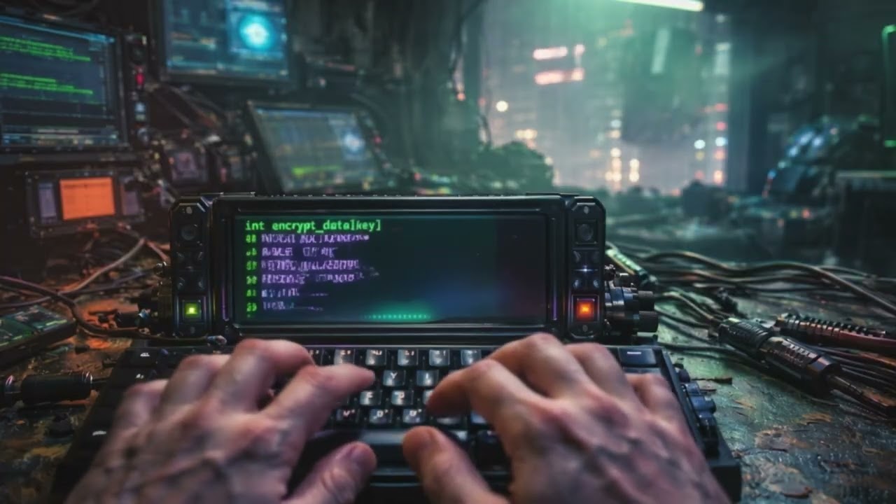 POV: You took the wrong pill before Coding 💊 Cyberpunk Glitch Mix