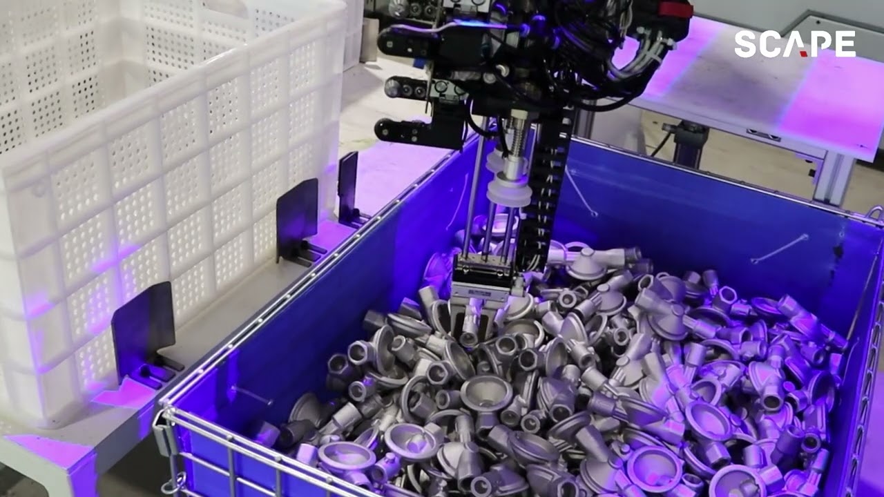 SCAPE CNC-Bearbeitung bei TNDA Gas Equipment