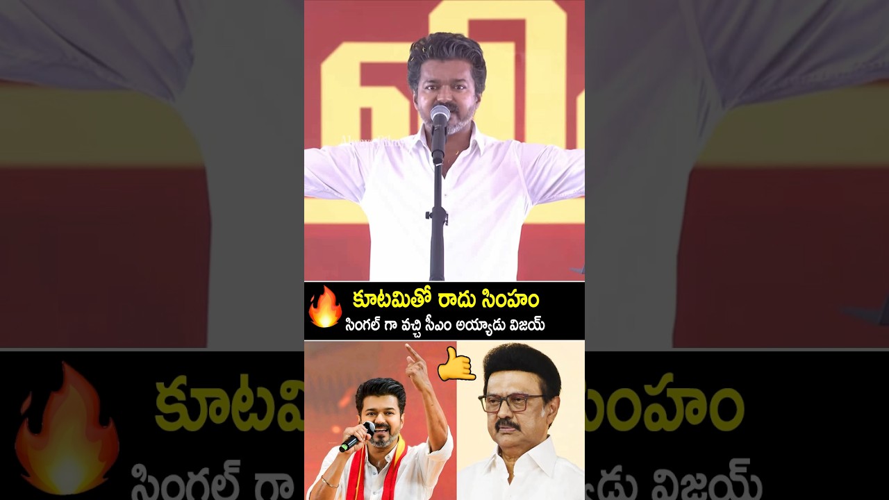 Vijay Thalapathy Mass Speech After Winning In Elections