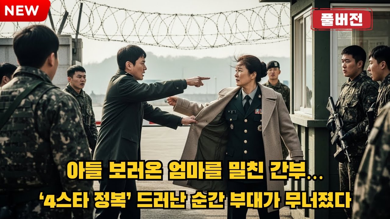 [실화]아들 보러온 엄마를 밀친 간부, ‘4스타 정복’ 드러나는 순간 부대가 폭삭 주저앉았다 [오디오북] [반전사연] [감동사연]