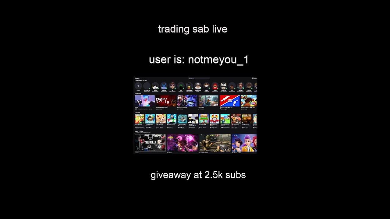 sab live trading lf adopt me stuff