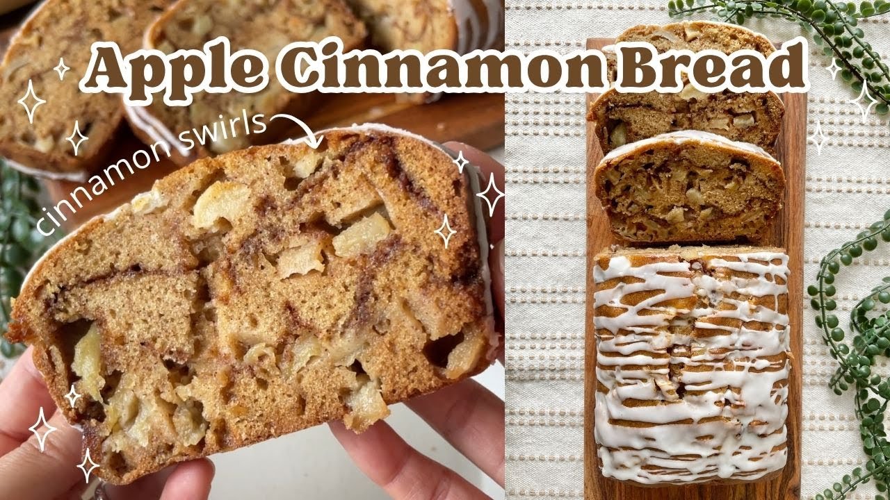 Apple Cinnamon Bread - super soft & moist easy recipe