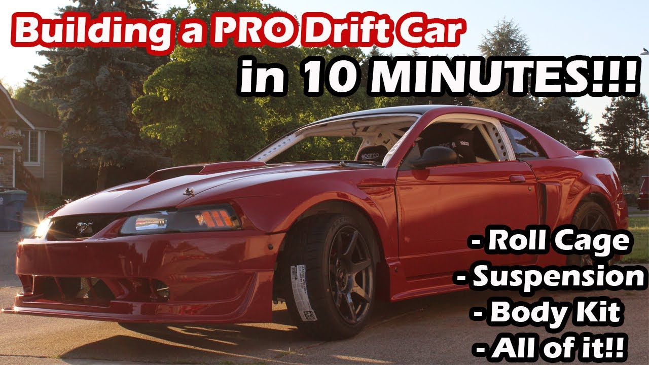 Building a PRO Drift Car in 10 Minutes!