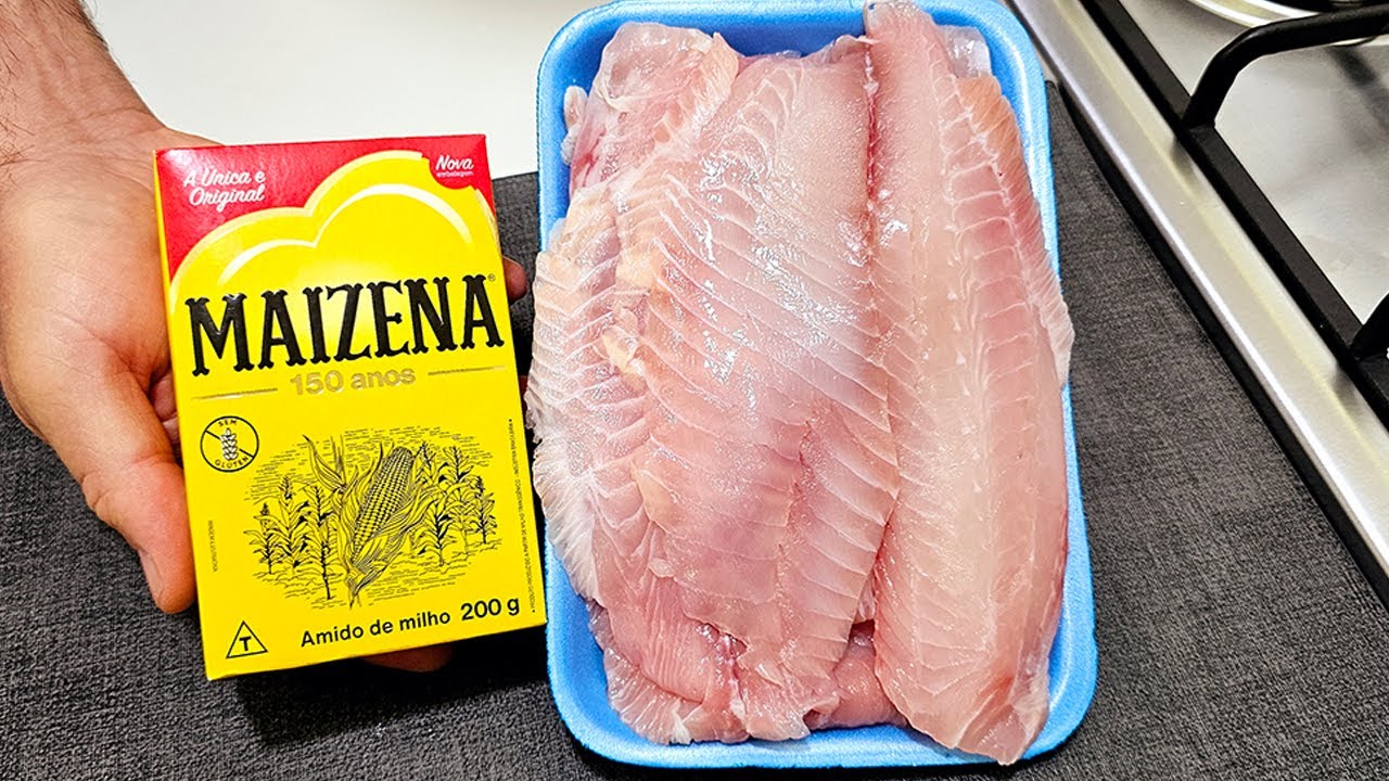 NÃO FRITE PEIXE ANTES DE VER ESSE TRUQUE