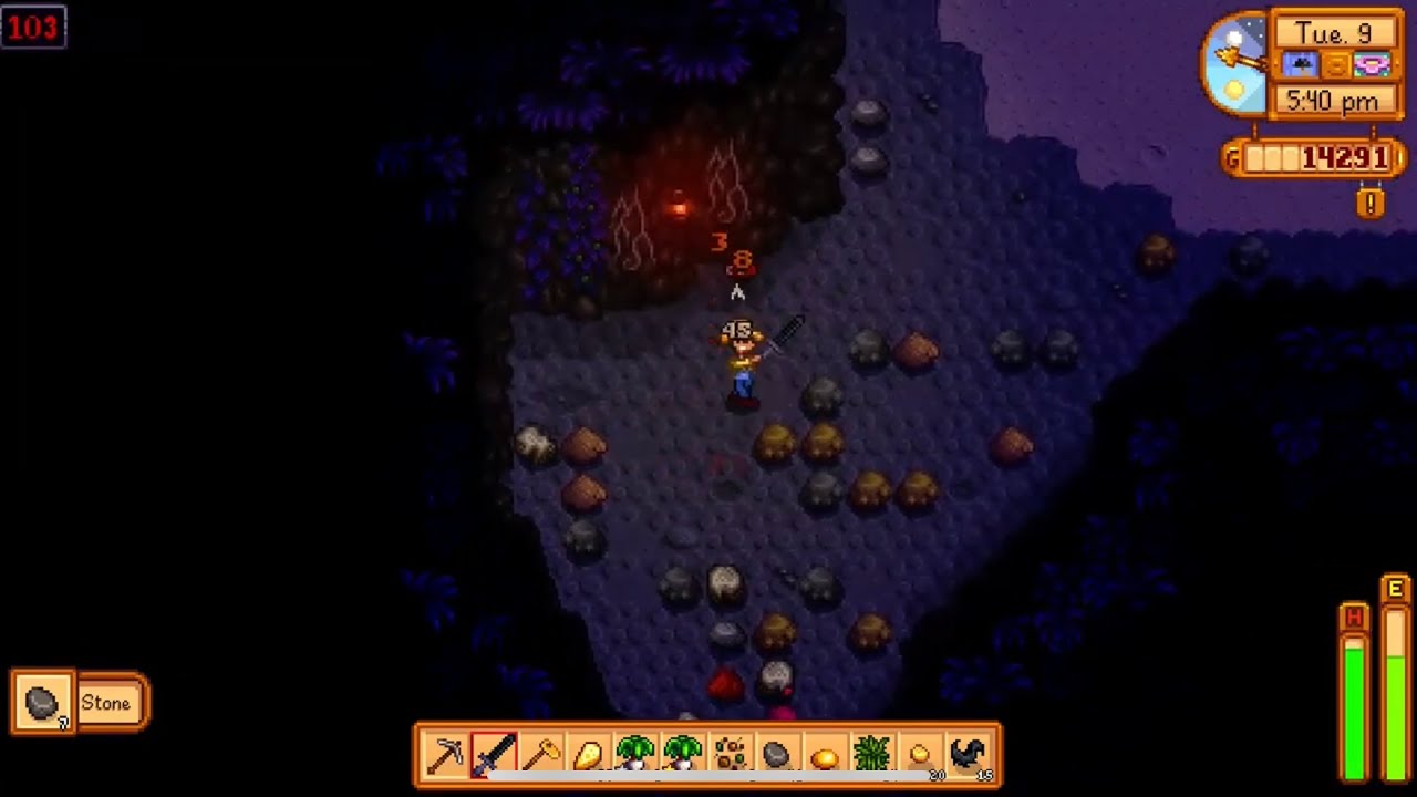 🔴Stardew Valley Hotbox Farms Season 2 Episode 8 - Rainy Day Mining