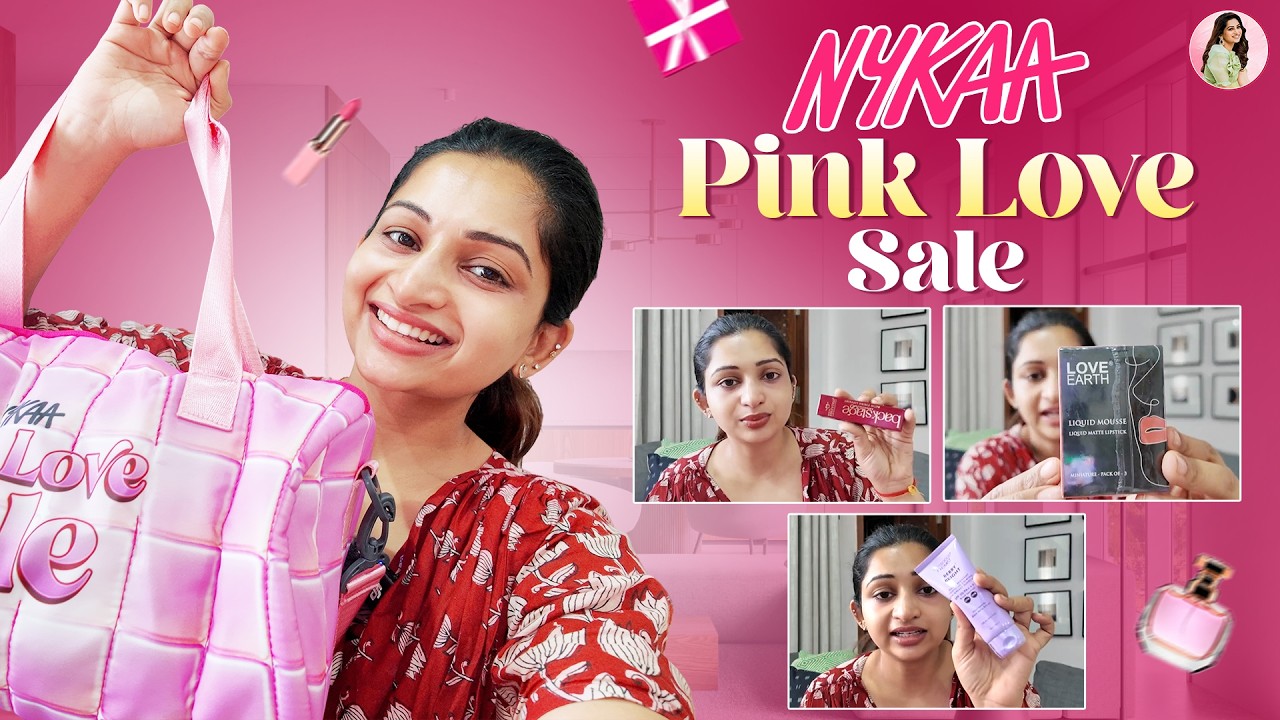 Pink Love Sale Haul You Shouldn’t Miss ✨ | Nakshathra Nagesh