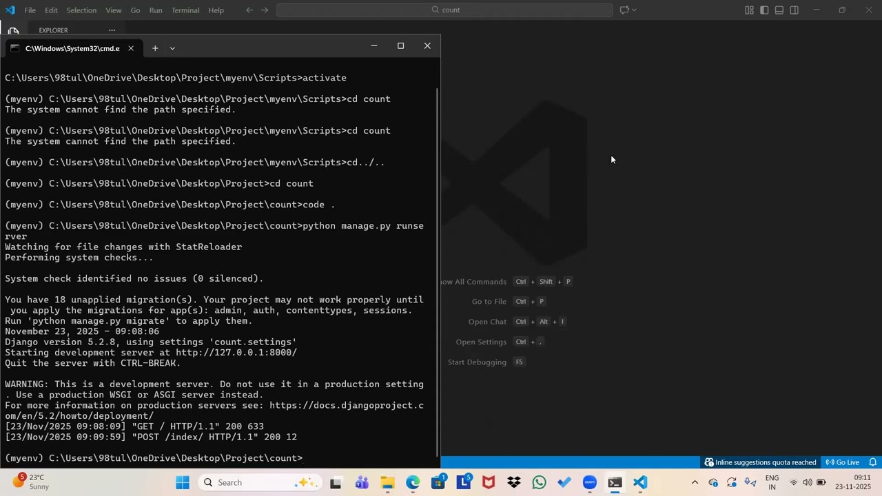 Word Count(Django Project -1)