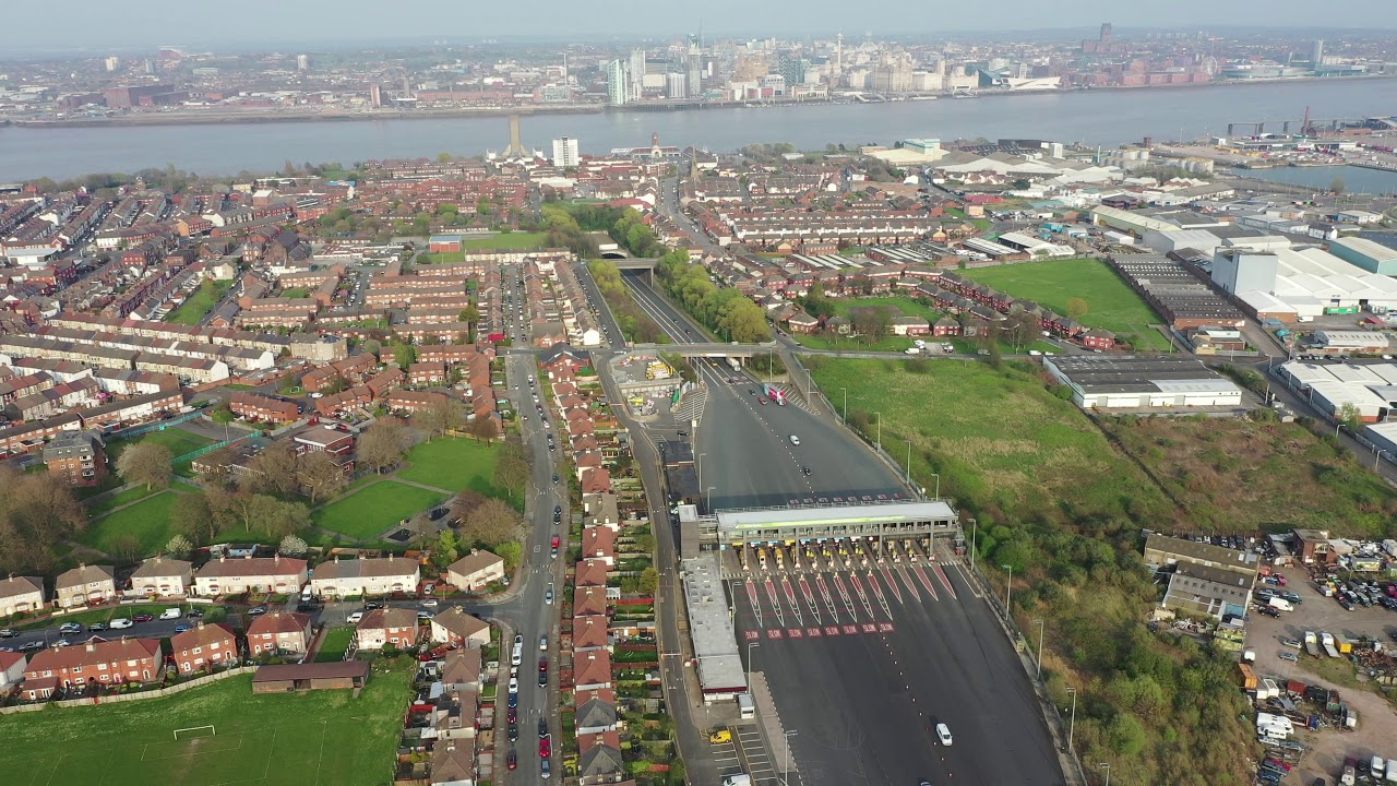 Wallasey from the Air - Attempt at 4k video