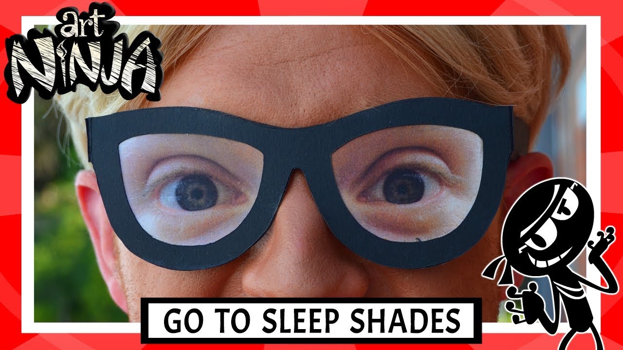 Art Ninja | Go To Sleep Shades | Art for Children