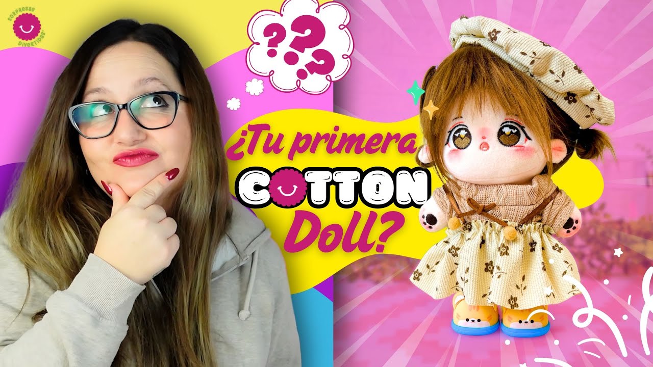 🎀 ¡MAQUILLA y PEINA tu COTTON DOLL como una PRO! ✨ Trucos que NO conocías para Muñecas KAWAii 💖
