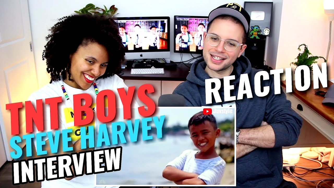 TNT Boys Interview With Steve Harvey | Little Big Shots US | REACTION