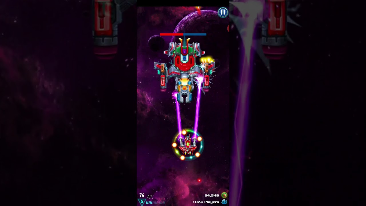 Galaxy Attack Alien Shooter World Boss Eron Destroyer