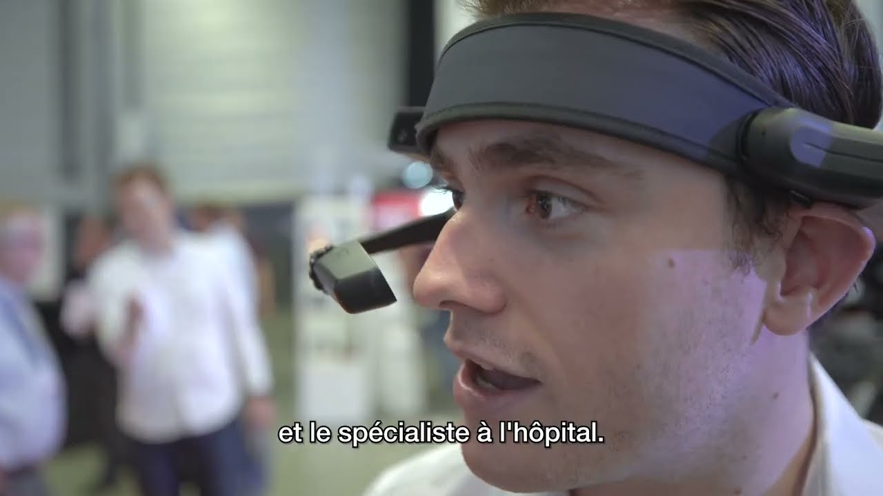Remote assistance sur 5G : assister un ambulancier &agrave; distance gr&acirc;ce &agrave; la r&eacute;alit&eacute; augment&eacute;e