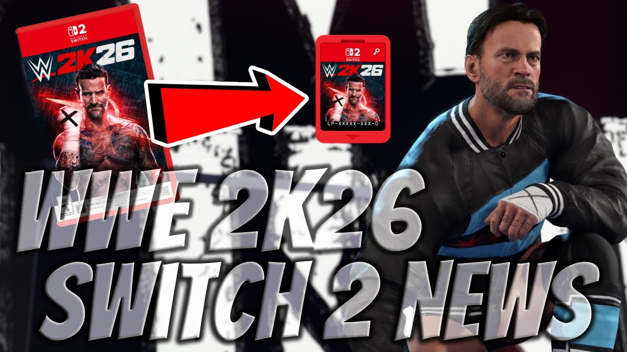 WWE 2K26 Will Have A Physical Release For Switch 2 + Exclusive Features For The Game!!! (News)