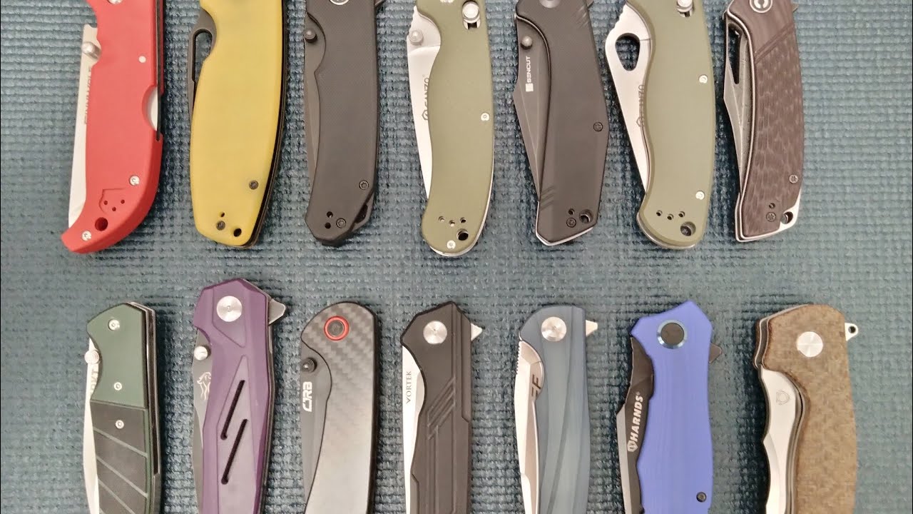 💰💰💰 RUSTY'S NUGGETS PART 3 - MY FAVORITE LARGE FOLDERS AND WHY 💰💰💰 CIVIVI, GANZO, KUBEY, COLD STEEL