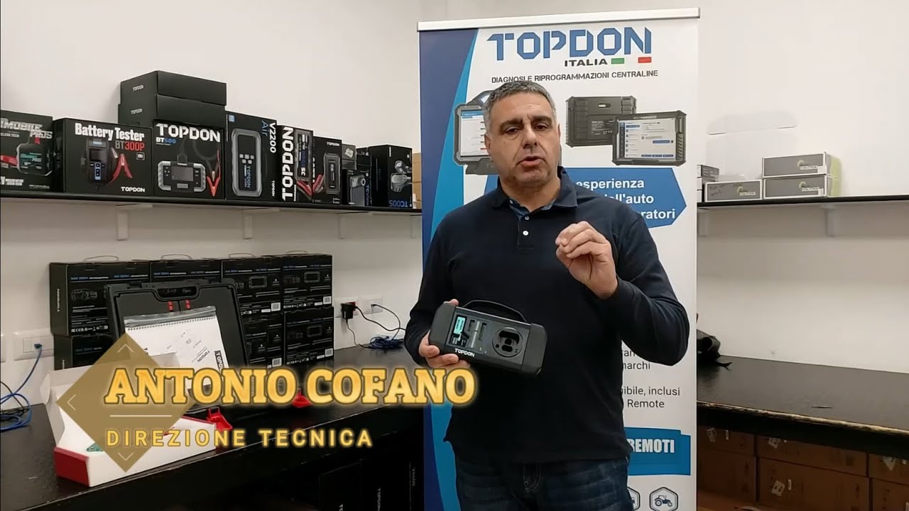 TOPDON ▪ T-Njnia Box ▪ Programmazione Modulo FRM