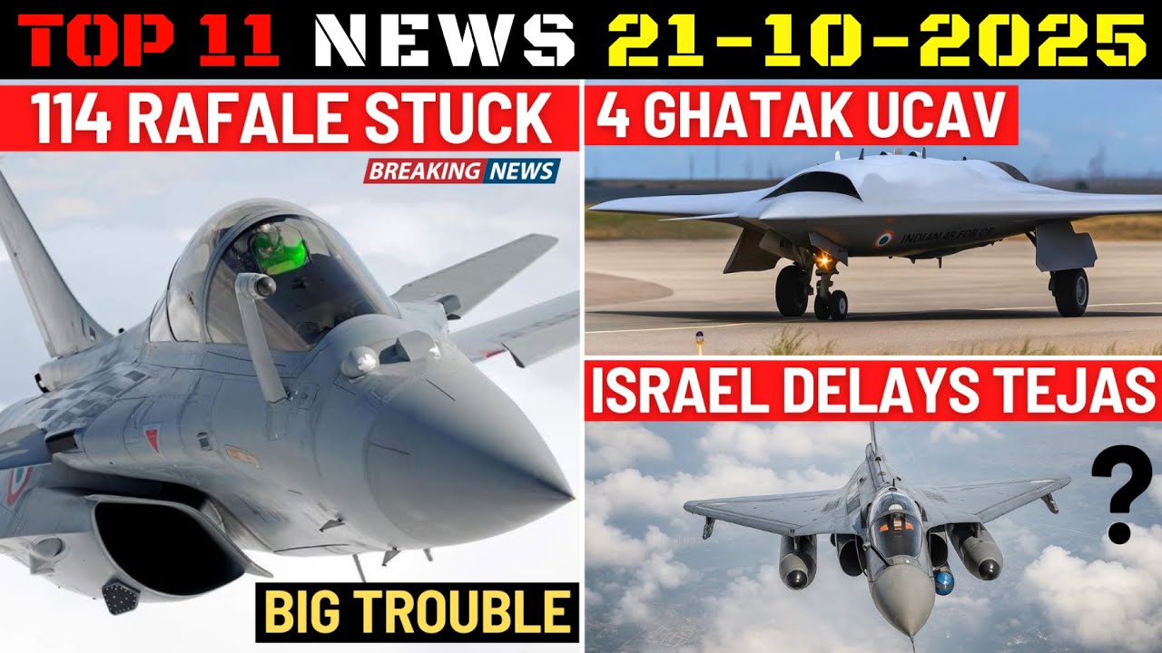 Новости Министерства обороны Индии: сделка по 114 Rafale застопорилась, 4 БПЛА Ghatak, Израиль за...