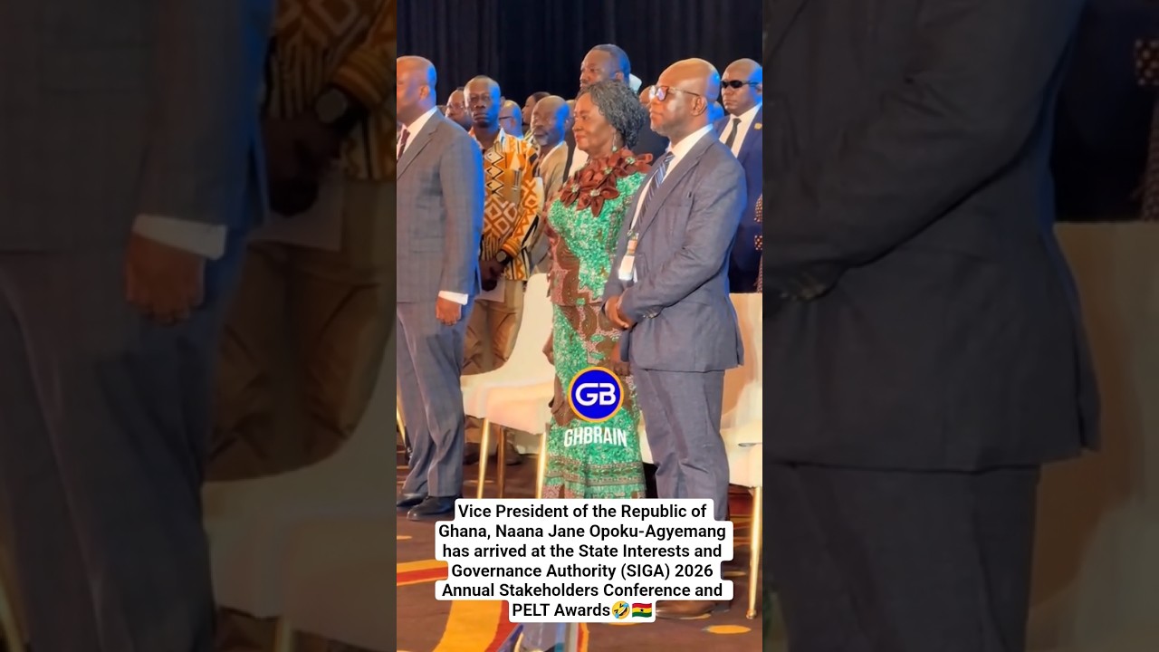 Вице-президент Республики Гана Наана Джейн Опоку-Агьеманг🤣🇬🇭#ghana #trending #newshorts