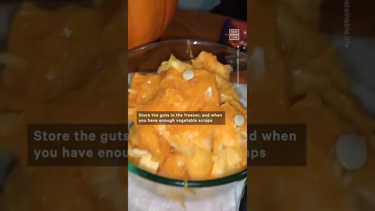 TikToker Shares Tips on Recycling Leftover Pumpkins
