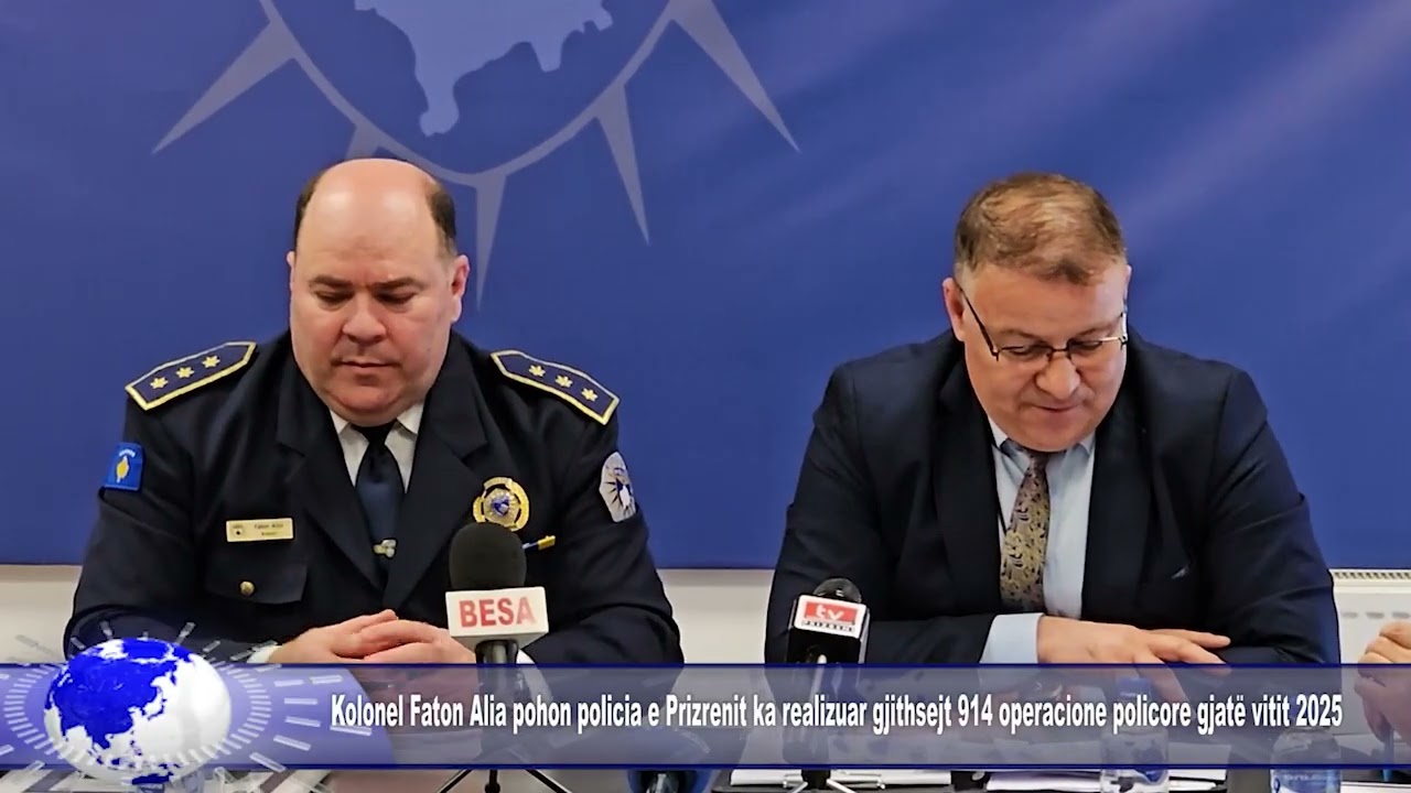 Kolonel Faton Alia policia ka realizuar gjithsejt 914 operacione policore gjatë vitit 2025