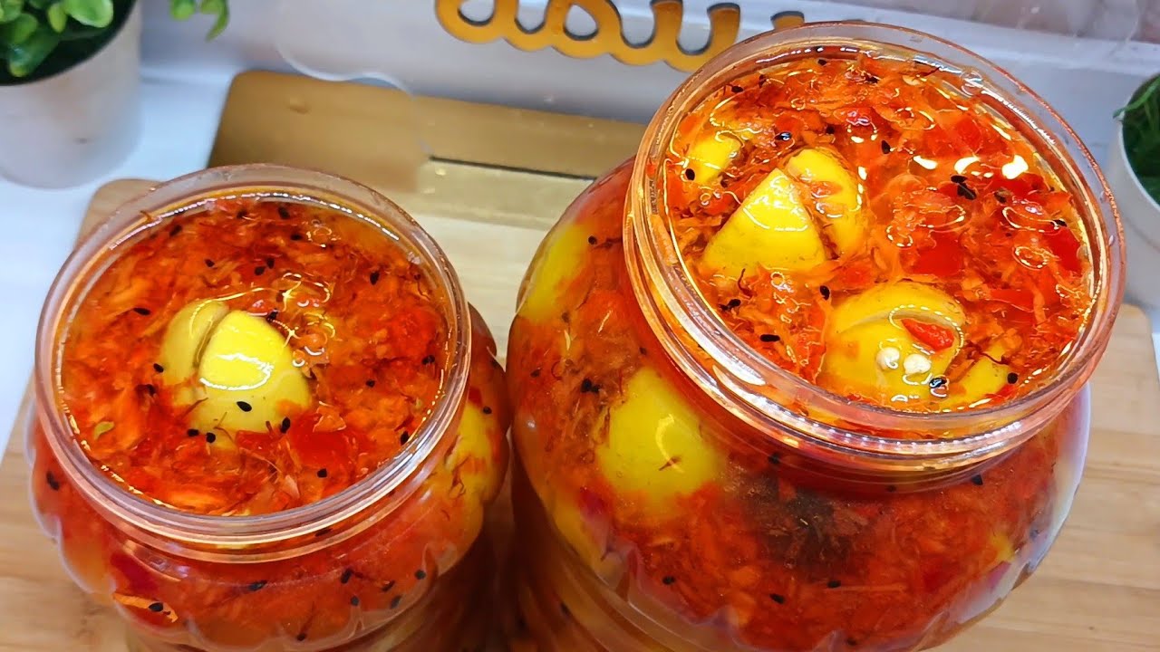 الليمون المخلل المعصفر السريع❗️يلا بسرعة هاتيه وجهزيه لشهر رمضان بالخلطة السرية❗️بتاعة اكبر المصانع