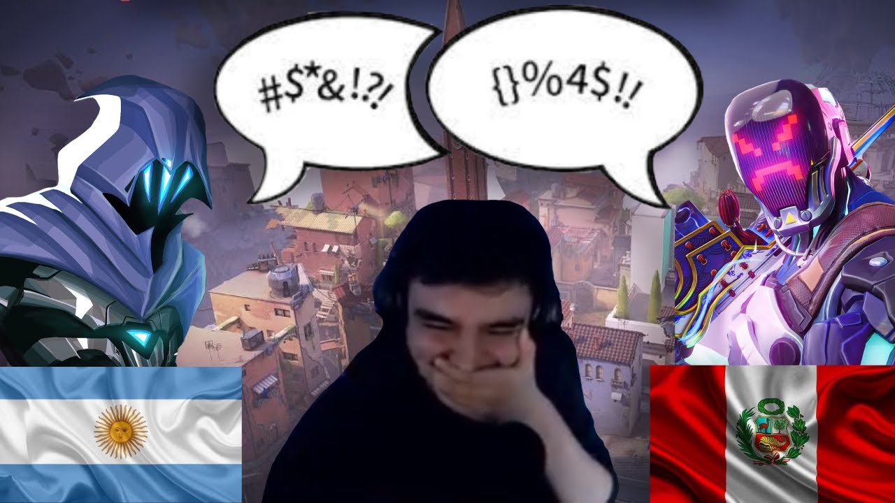 PERUANO VS ARGENTINO- UN CLASICO DEL TOXICO LATAM VALORANT