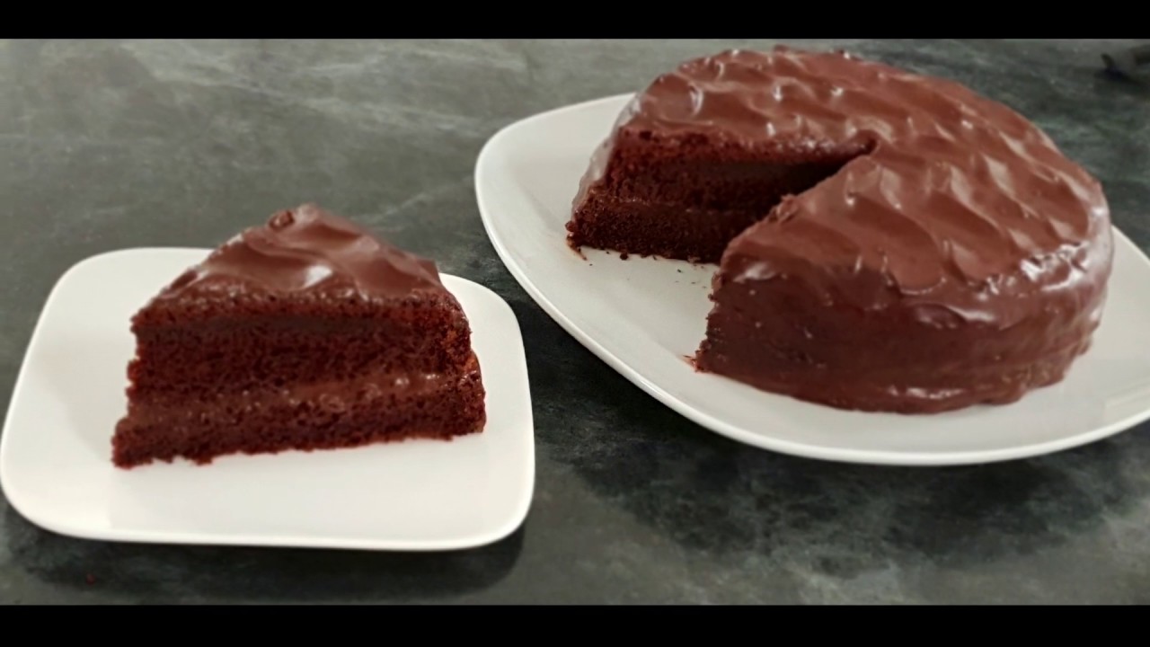 Gâteau Au Chocolat Sans Chocolat Et Sans Crème Économique Et Facile / بالعربية و الفرنسية