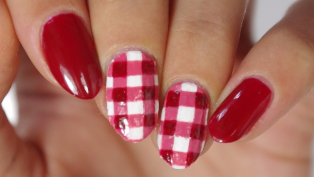 NAIL ART FACILE : ON FAIT UN PIQUE-NIQUE?♡