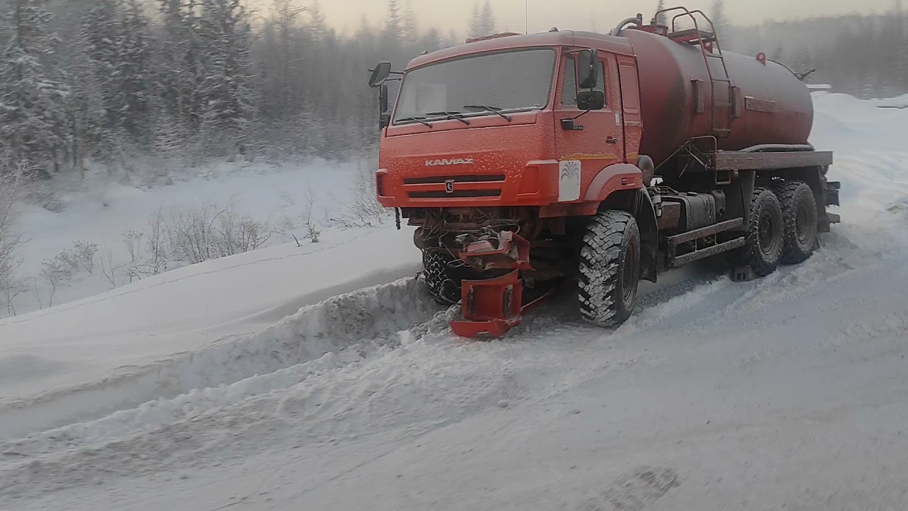 -50!!! Яракта, обычный рабочий день нефтевоза)