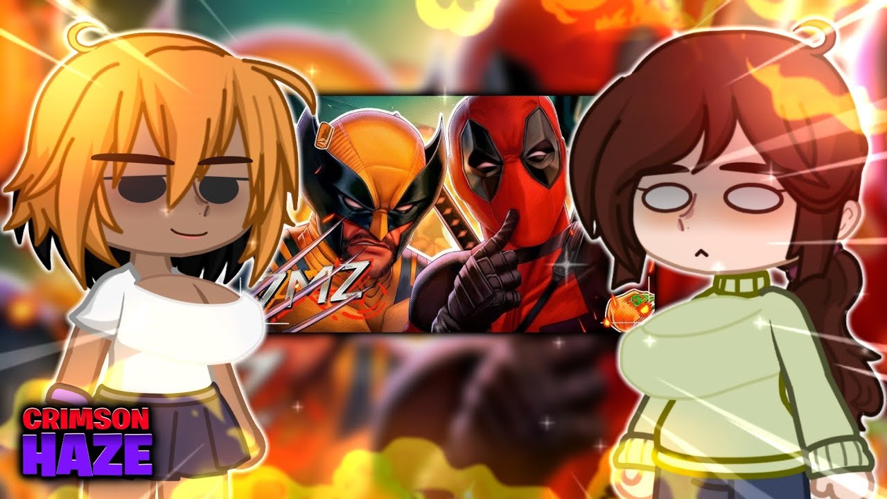 Kokujin No Tenkousei React | Deadpool e Wolverine - BALAS E GARRAS | 7 Minutoz (Hiroki as Deadpool)
