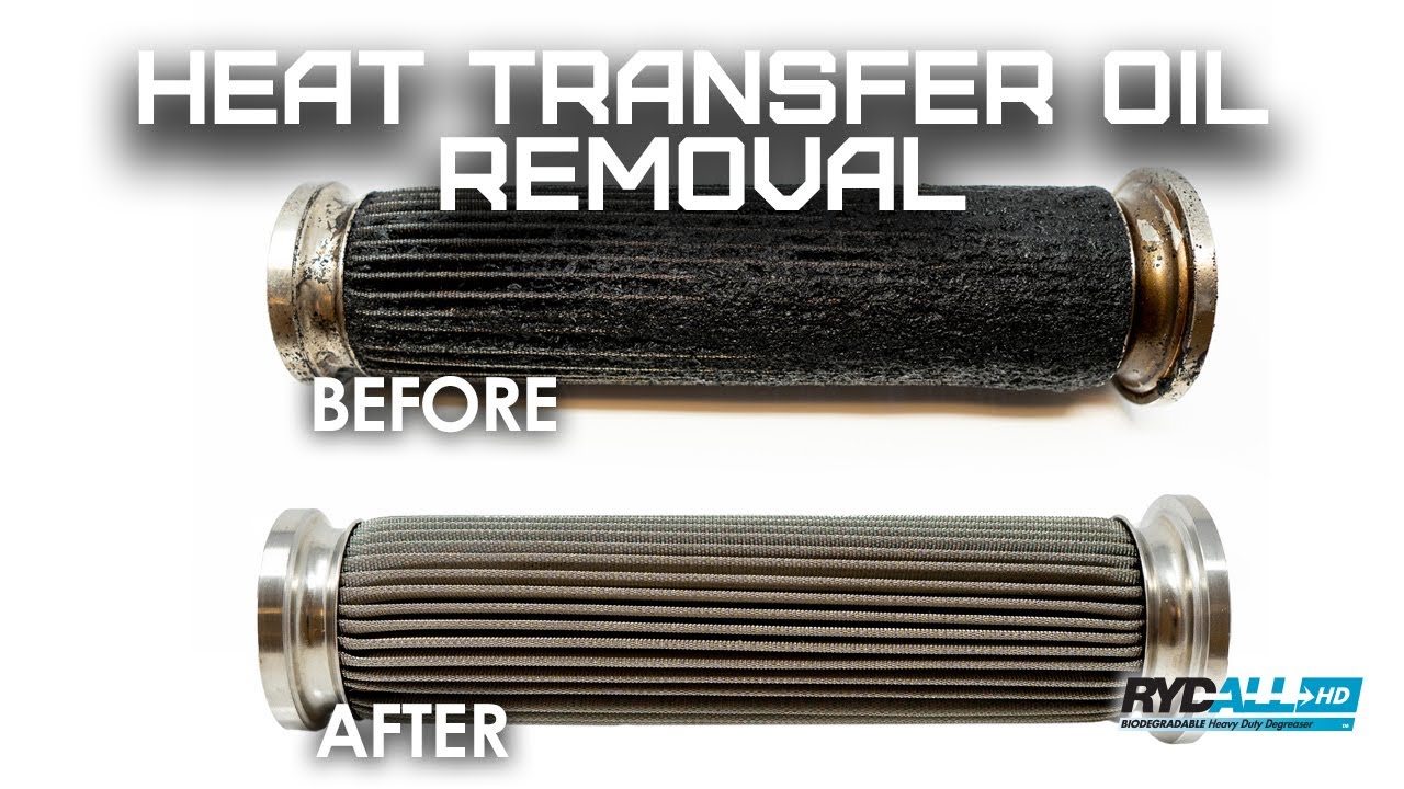 RYDALL HD Cleans a Lube Oil Filter