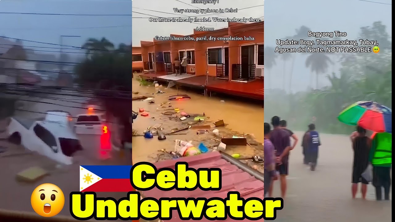 Breaking News: Philippines is Under Water as Typhoon Tino Devestates Cebu