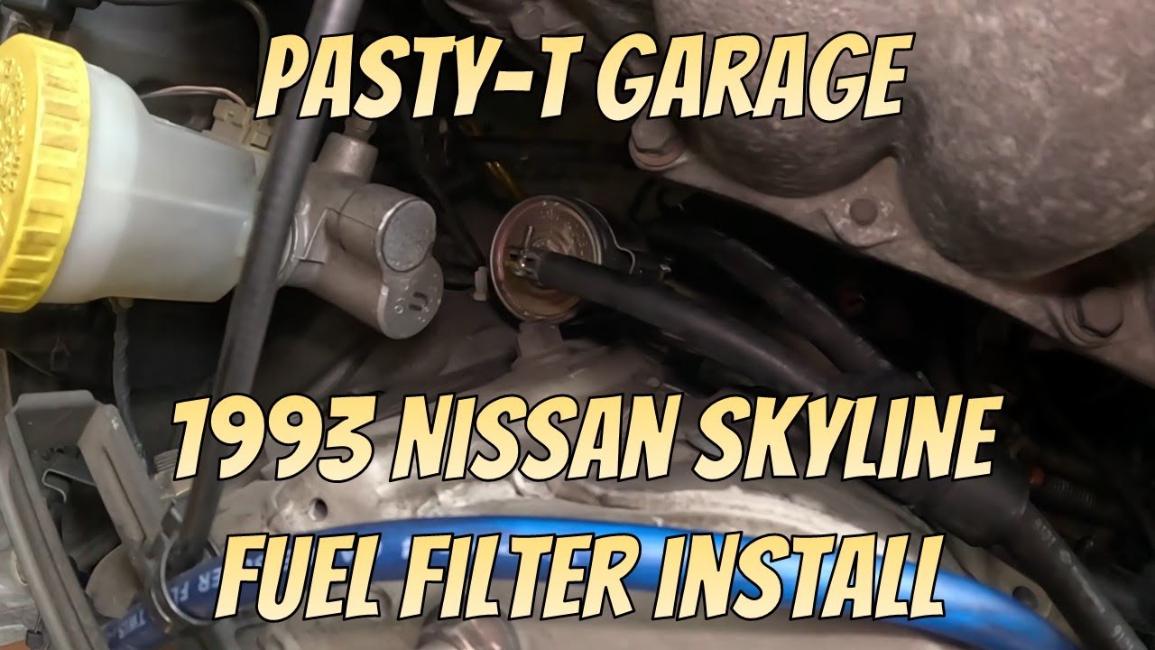 How to Replace the Fuel Filter on a RB20DET - 1993 Nissan Skyline - How-To - Pasty-T Garage