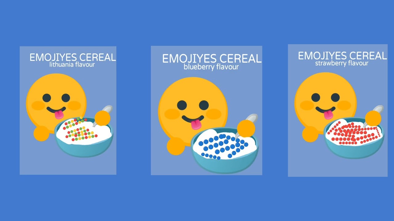 Emojiyes cereal commercial 2016