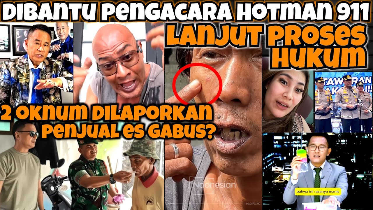 PROSES LANJUT‼️HOTMAN PARIS Dampingi Penjual ES GABUS VIRAL‼️LAPORKAN 2 0KNUM⁉️