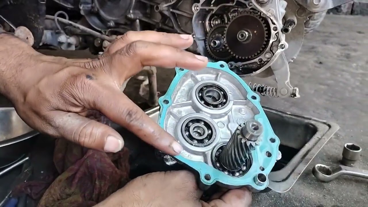 Yamaha fascino BS4 model गेर बॉक्स फिट करने का आसान तरीका 🙏