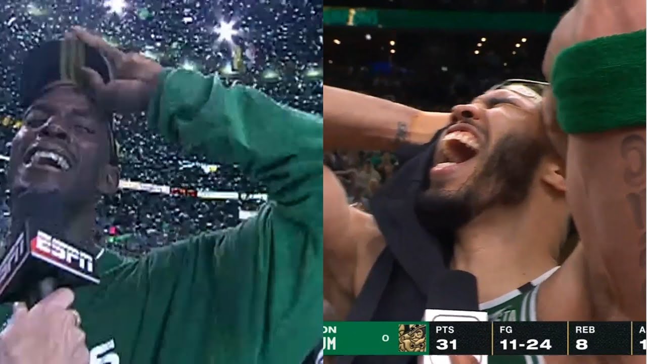 Джейсон Тейтум копирует всех после победы в чемпионате НБА 😂