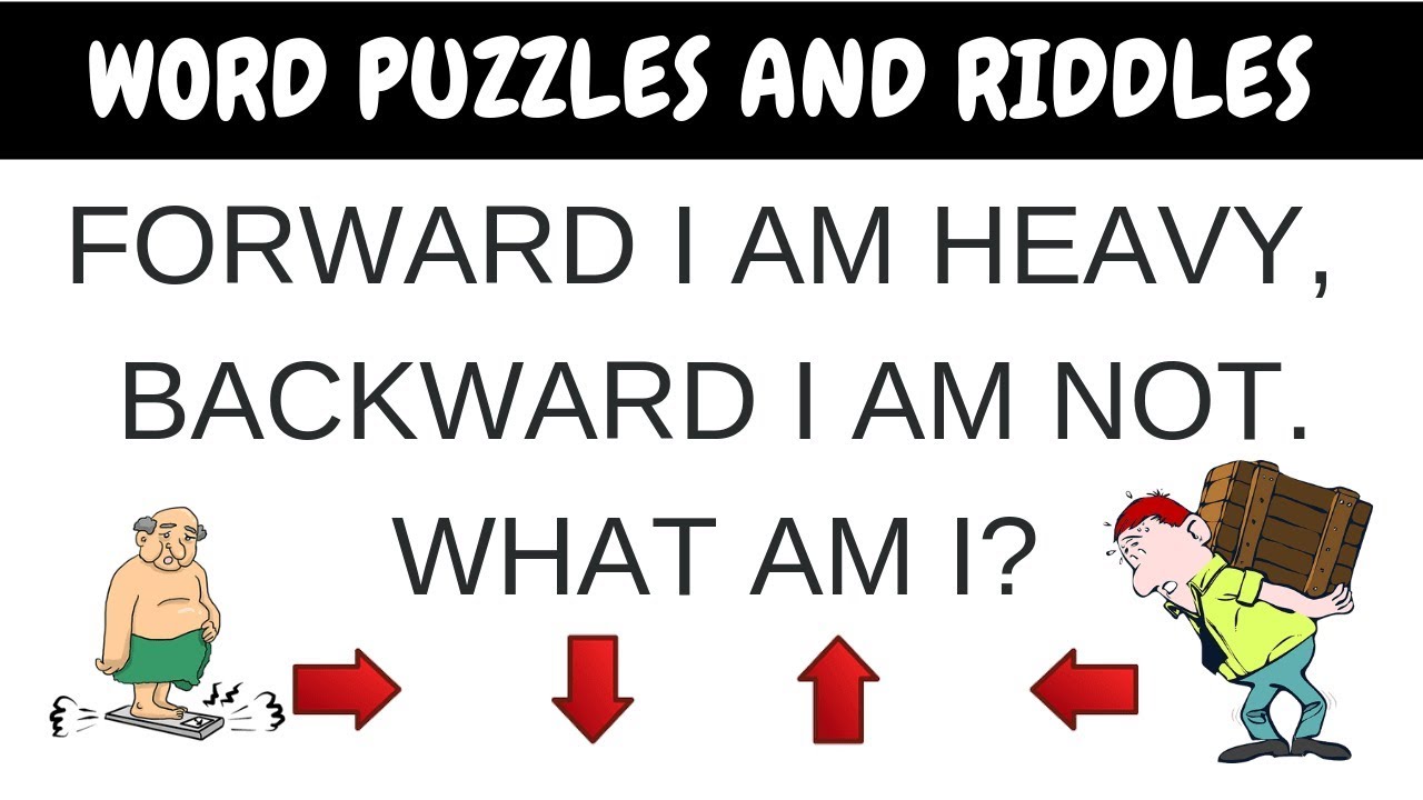 WORD #PUZZLES AND #RIDDLES WITH ANSWERS
