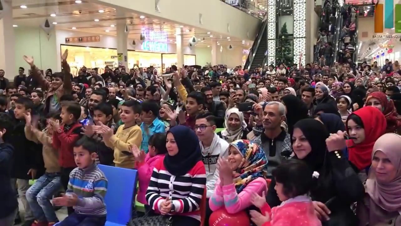 عروض سحرية في مول بصرة تايمز سكوير الساحر العالمي 2 Gino....Lord of magic
